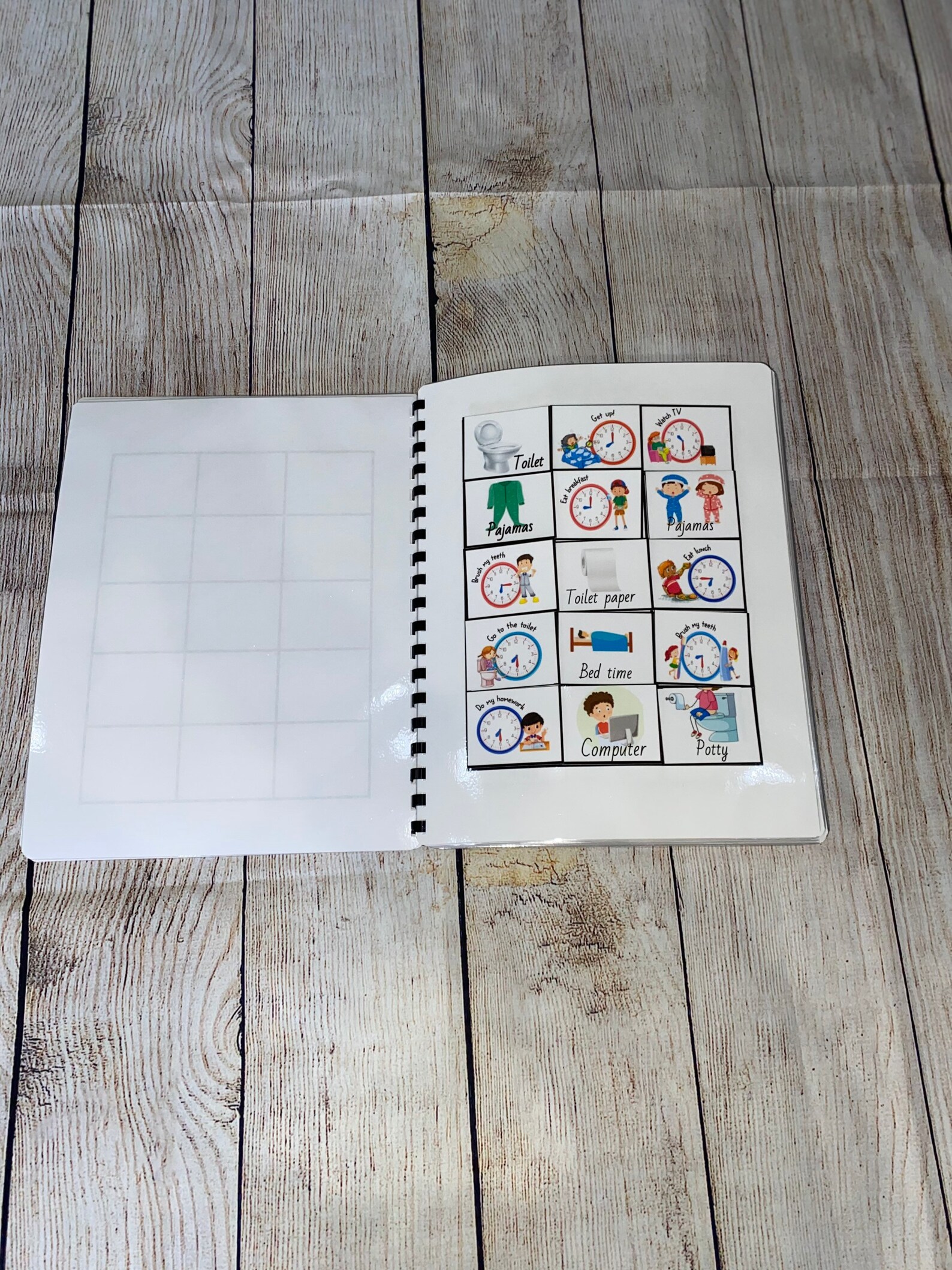 Pecs for binder pecs book Small Pecs book pack of 210 pecs Etsy