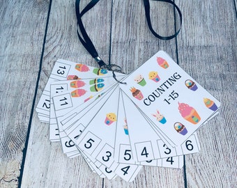 easter clip flash cards, numbers 1 to 15 recognition, student homeschool activity, Montessori kids, busy work, Montessori busy work center