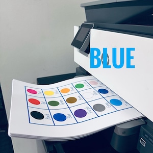 blue Printed 1,000 PEC Picture Cards | Speech Therapy Communication | Autism Visual Aids | Nonverbal Routine Schedule | Sentence Builder Set