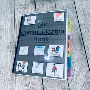 110 autisme communicatie foto's kaarten boek of map spraak ABA-therapie educatief kinderen speciale behoefte DTT-therapie, leraar cadeau tiener