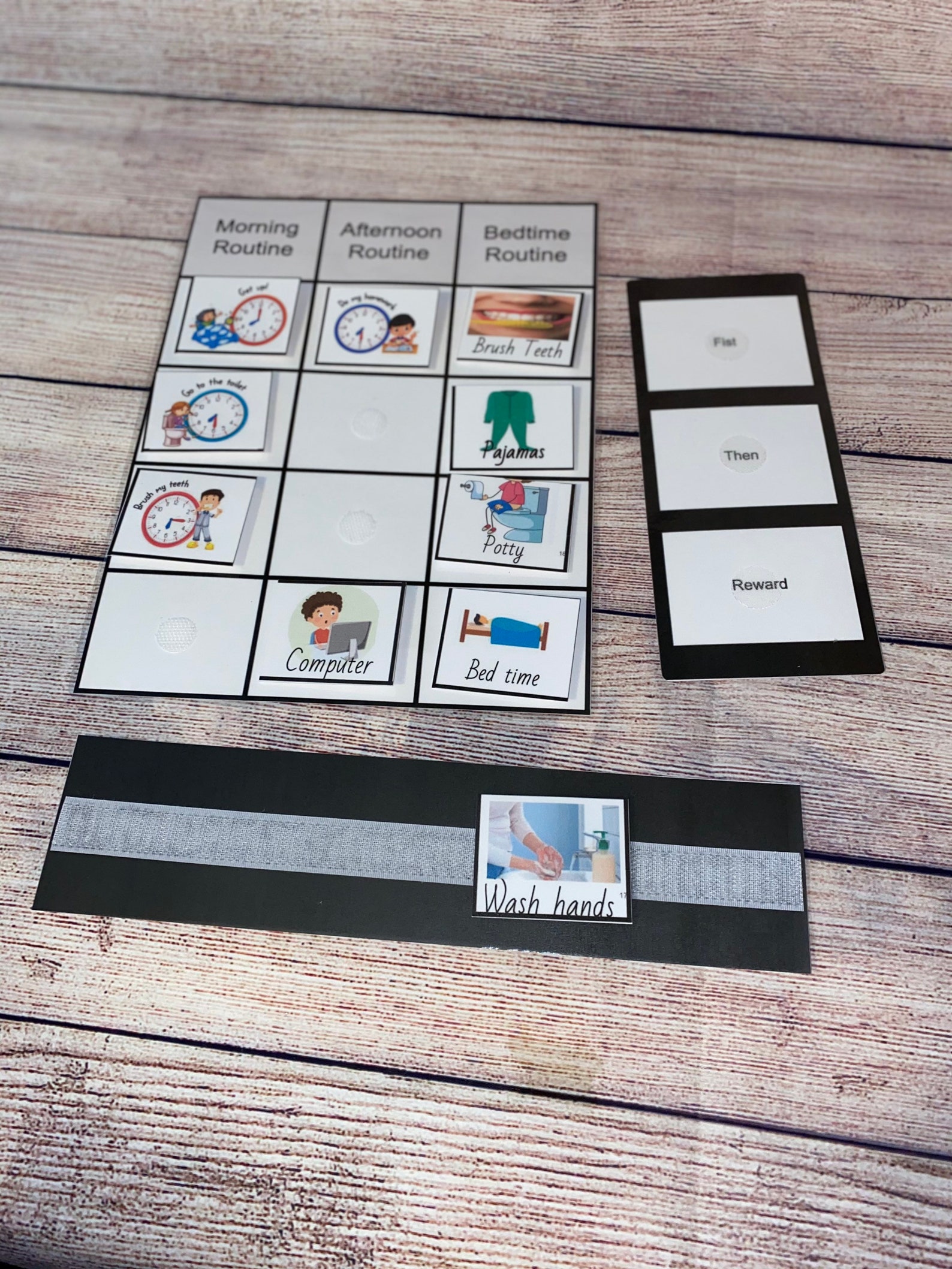 Small Pecs schedule kit binder Pecs cards/ Speech Etsy