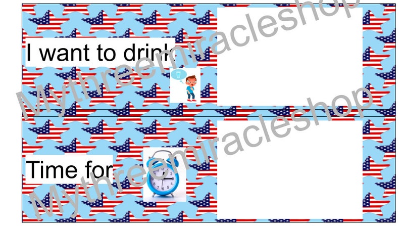 4th of July Speech Therapy Sentences Builder Strip Communication ...