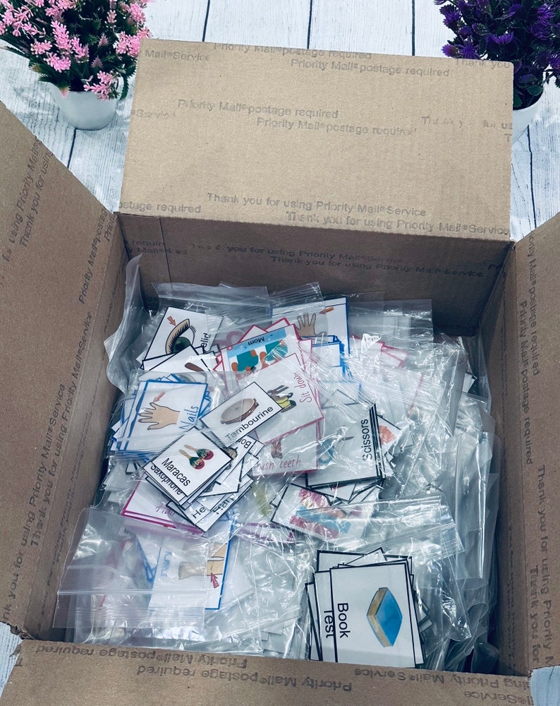 1,000 Pec, Picture Cards for Communication | Speech Therapy, Autism ...