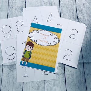 Centro de matemática, rastreamento, caligrafia, alfabeto, números de 1 a 10, flashcards, interativo, pré-escola, atividade educacional, educação domiciliar