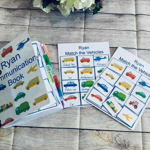 Fotokaart voor communicatie en bijpassende activiteiten, logopedie, OT-therapie, autisme, speciale behoeften, tokenbord, routine, schema