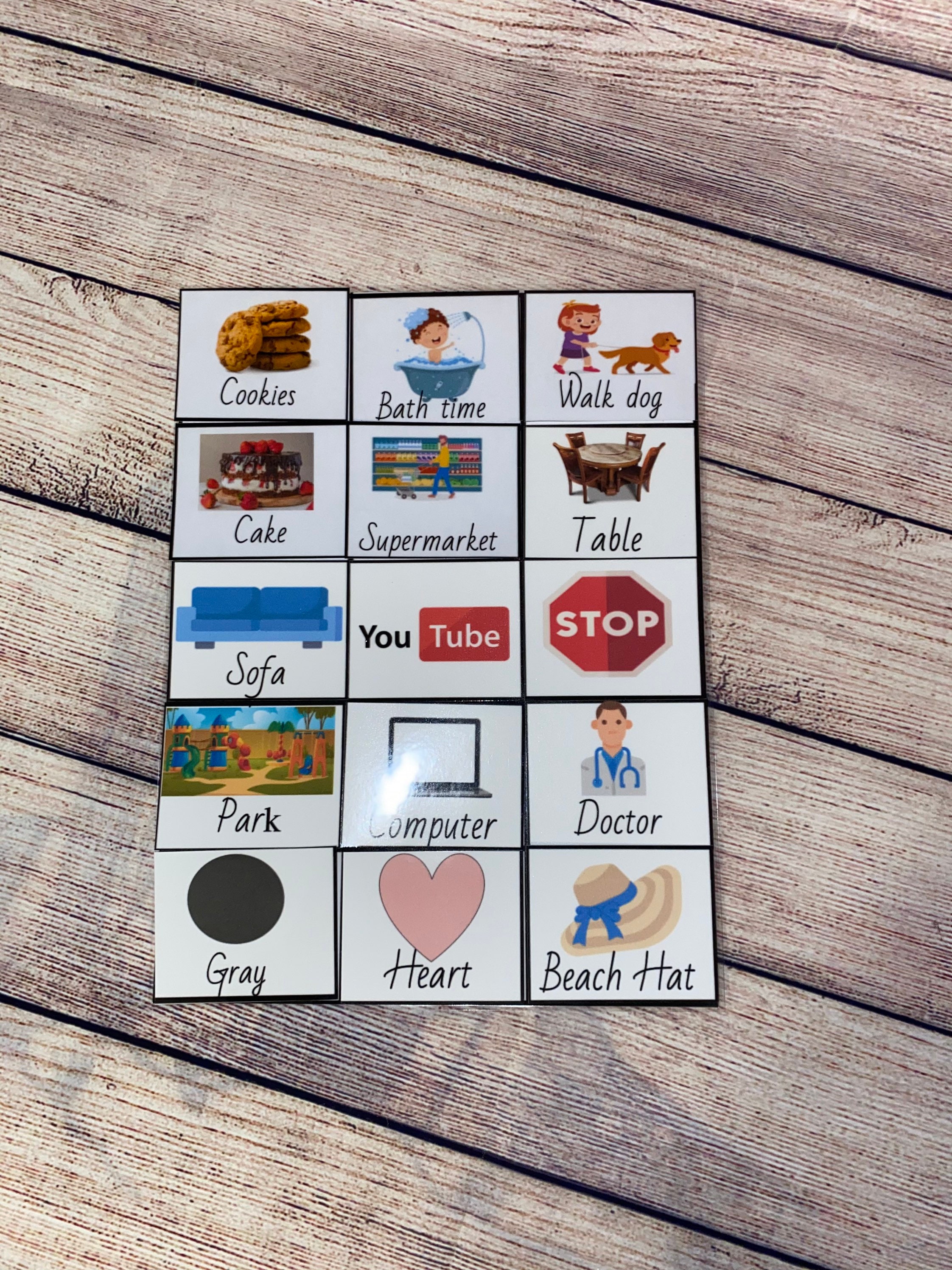 Pecs Kit Of 210 Pecs Communication Book Autism Special Etsy Pecs Kit Of 210 Pecs Communication Book Autism Special Etsy