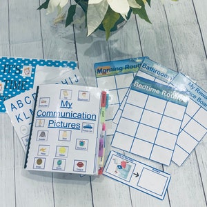 Autisme communicatie foto's kaarten boek of bindmiddel bundel 300, spraak ABA-therapie educatief kind leraar studenten speciale behoefte tiener kinderen
