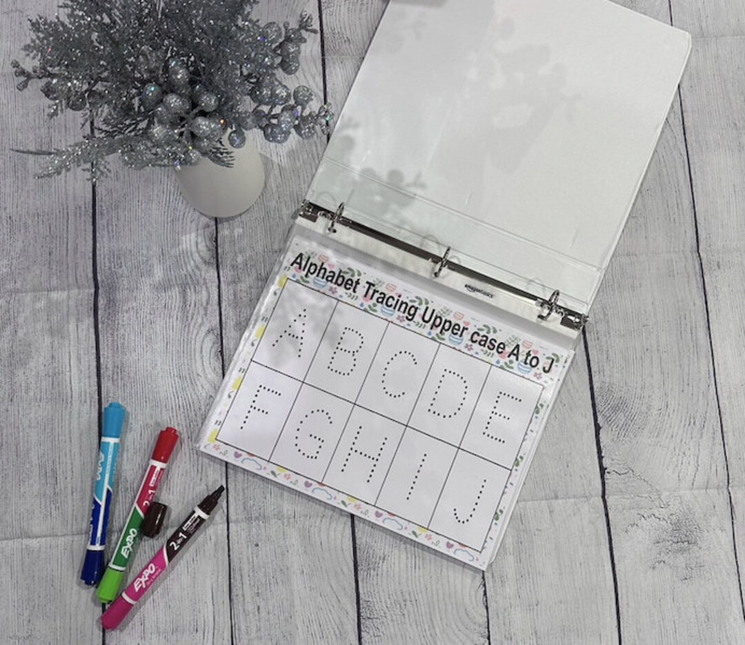 Numbers 1-100 & Alphabet Tracing Book | Upper /lowercase Handwriting ...