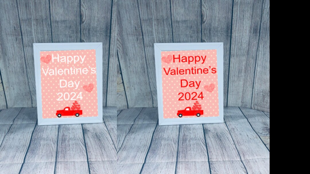 Valentine Day 2024 Holiday Wall Art Decoration Art, Theme Wall Art