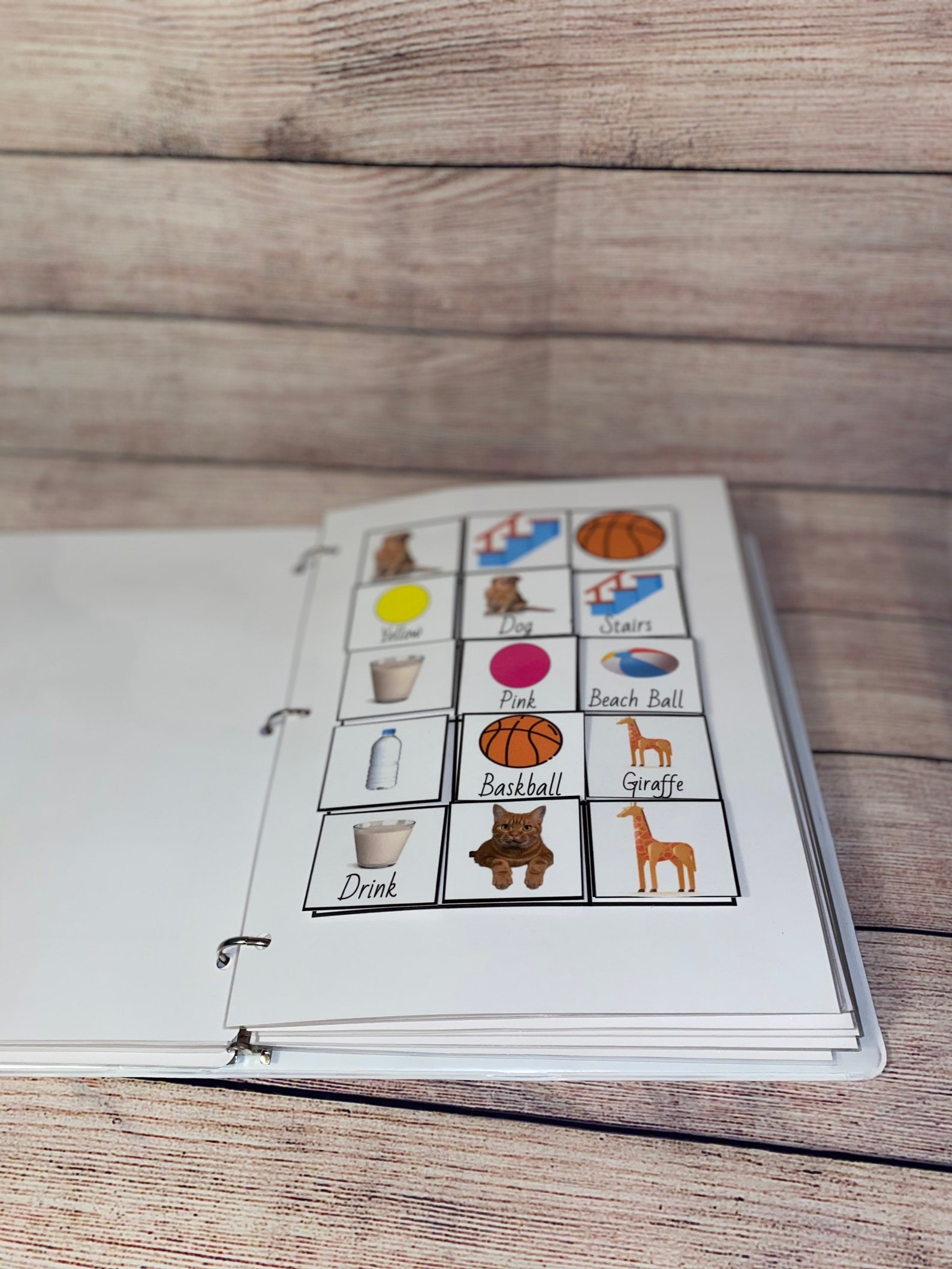 Small Pecs binder Pecs cards/ Speech therapy OT therapy Etsy