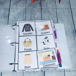 200 extra grote fotokaarten voor communicatie, spraakvertragingstherapie, OT-therapie, autisme, speciale behoeften, routine, schema, montessori