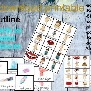 Bundel 400, fotokaart voor communicatie, logopedie, autisme non-verbaal, speciale behoeften, schema, montessori, digitale download (p3