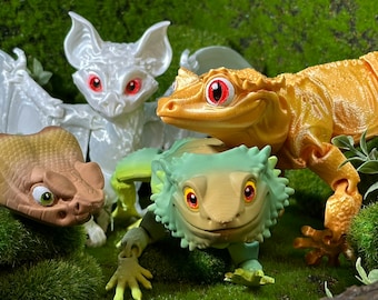 Made to Order Creatures - Custom 3D Printed Toys Designed by MatMire Makes