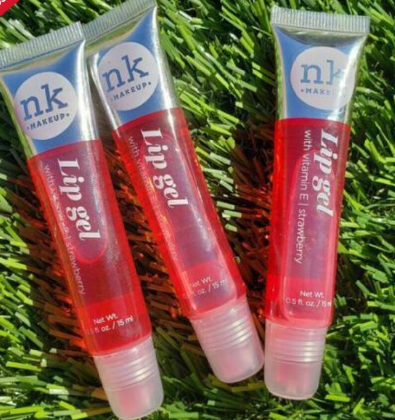 Pack of 3 NK Makeup Lip Gel Lip gloss with Vitamin E Etsy