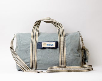 Sustainable Handmade Travel Duffel Bag- Ardor