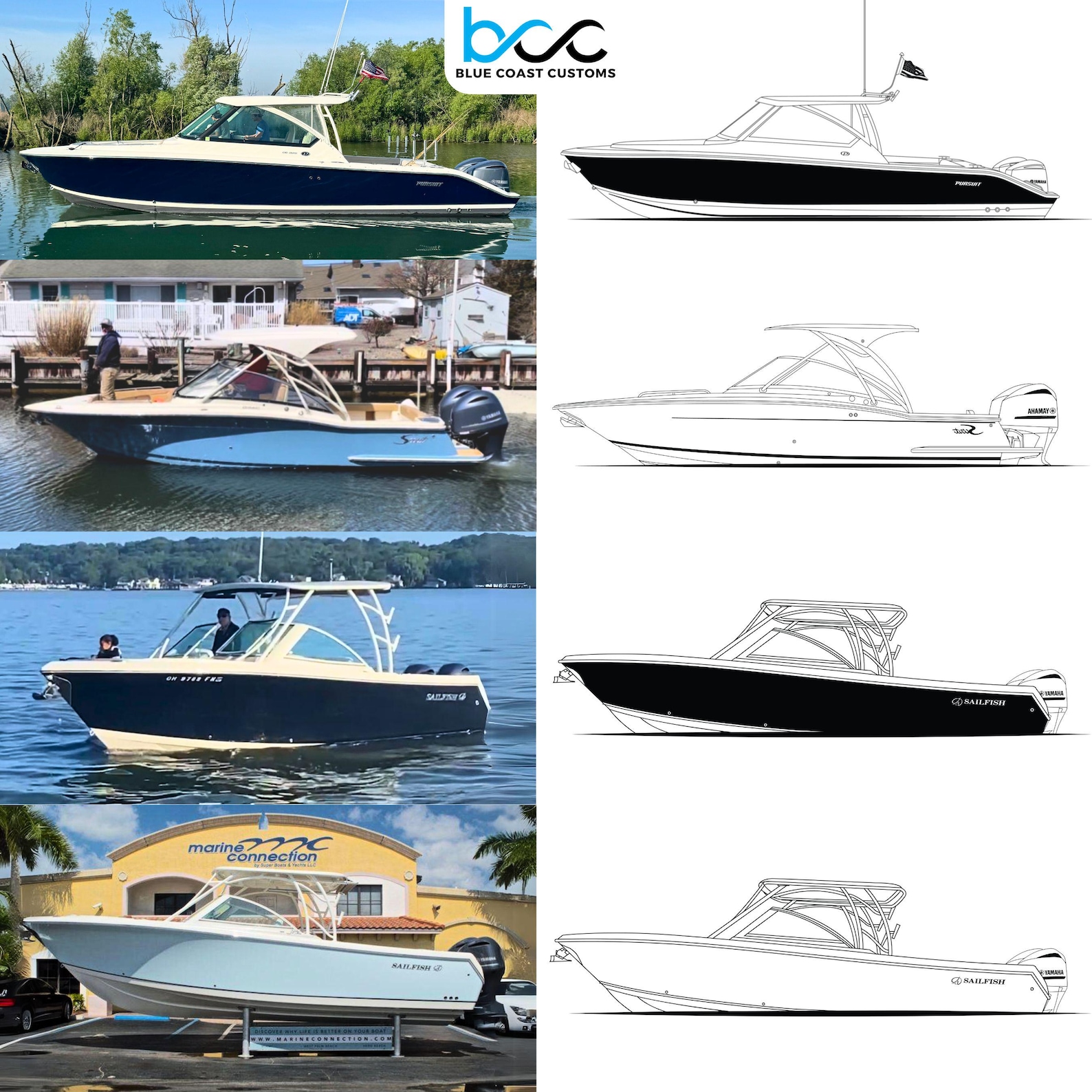 Custom Boat Line Art: Vector File Drawing (digital Download) - Etsy