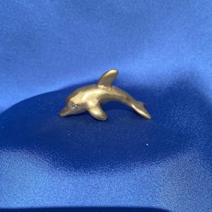 Small Brass Dolphin