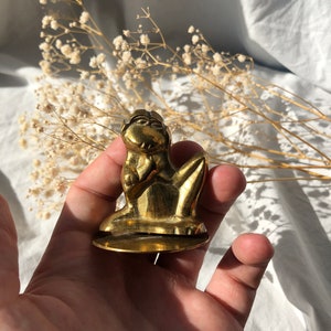 Vintage Brass Frog