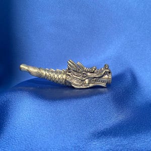 Vintage messing korte drakenpijp