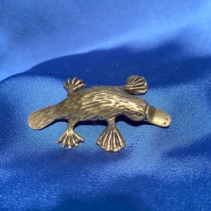 Vintage Brass Platypus