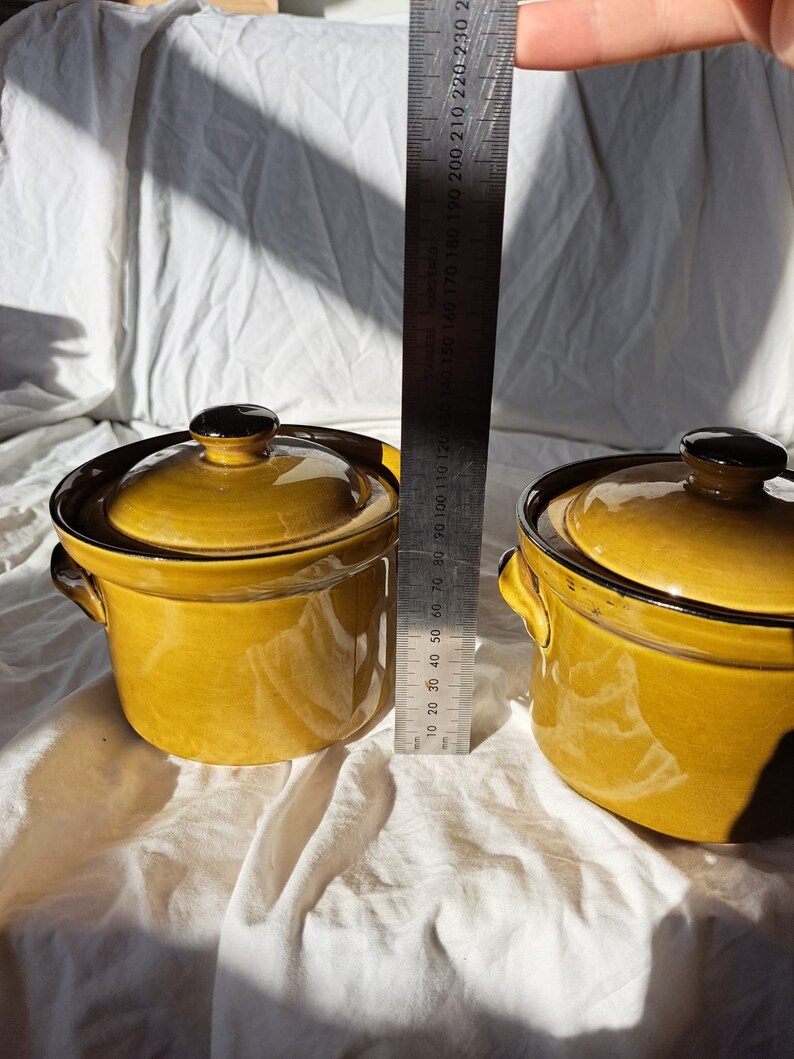 Pair of Vintage TG Green Pots image 8