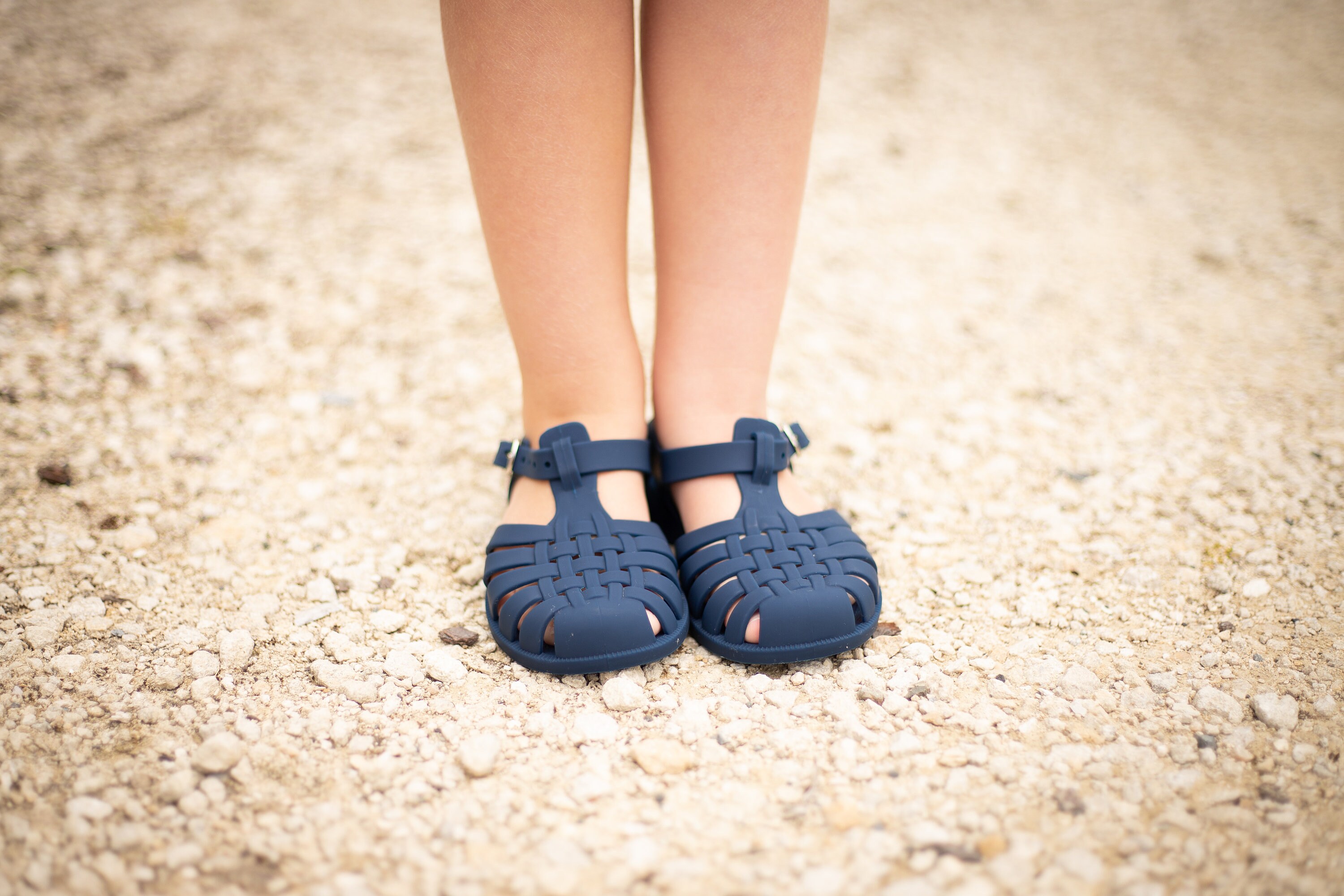 Childrens Jelly Shoes Navy Blue Etsy