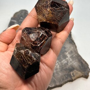 Rich Polished Almandine Garnet Free Form