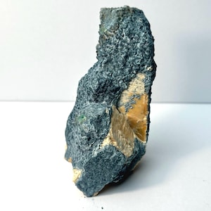 Foitite with octahedral Fluorite on Feldspar, Erongo Mountains, Namibia