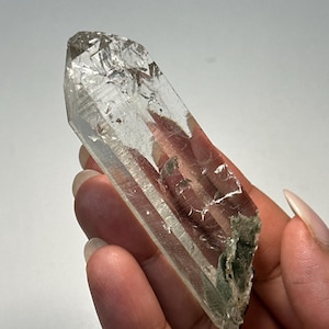 Himalayan Quartz with chlorite phantoms
