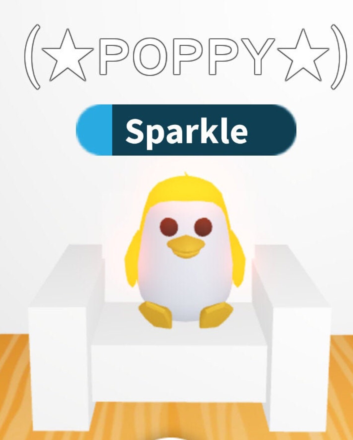 Neon fly and ride golden penguin Etsy