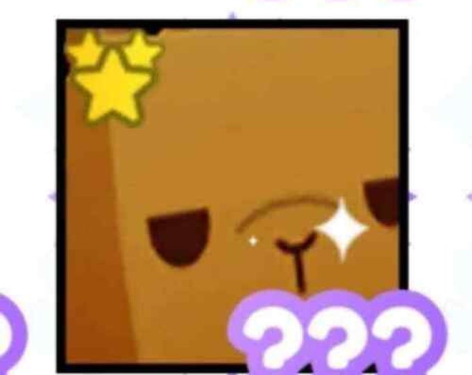 Huge Capybara Pet Sim X Etsy