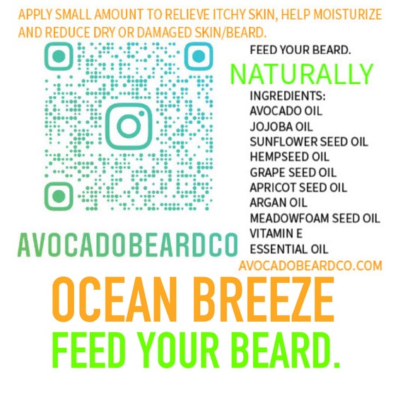 Avocado Beard/tattoo Oil - Etsy Avocado Beard/tattoo Oil - Etsy