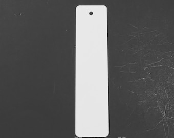 White Bookmark Double Side Sublimation