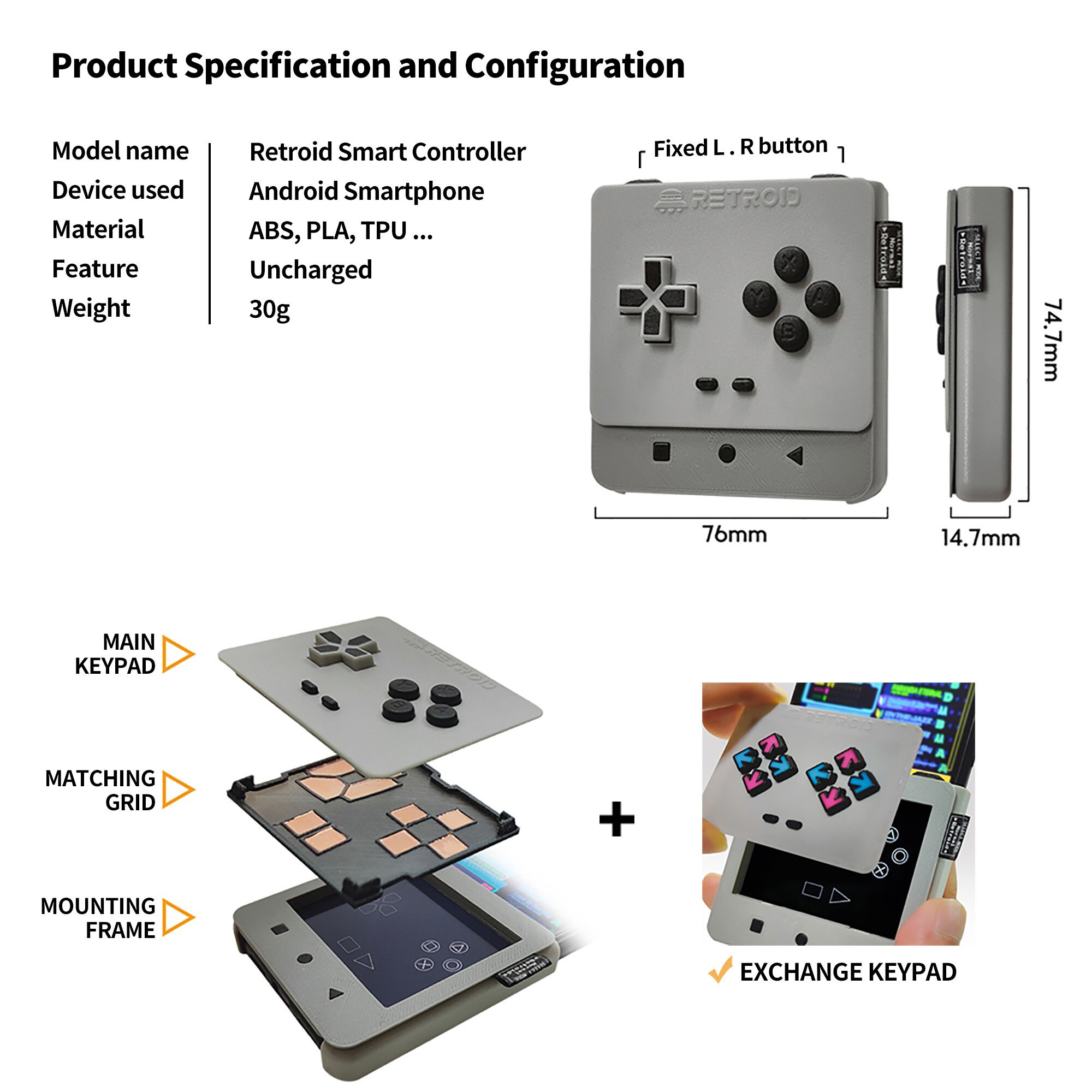 Very Simple Android Emulator Multicontroller Etsy Ireland