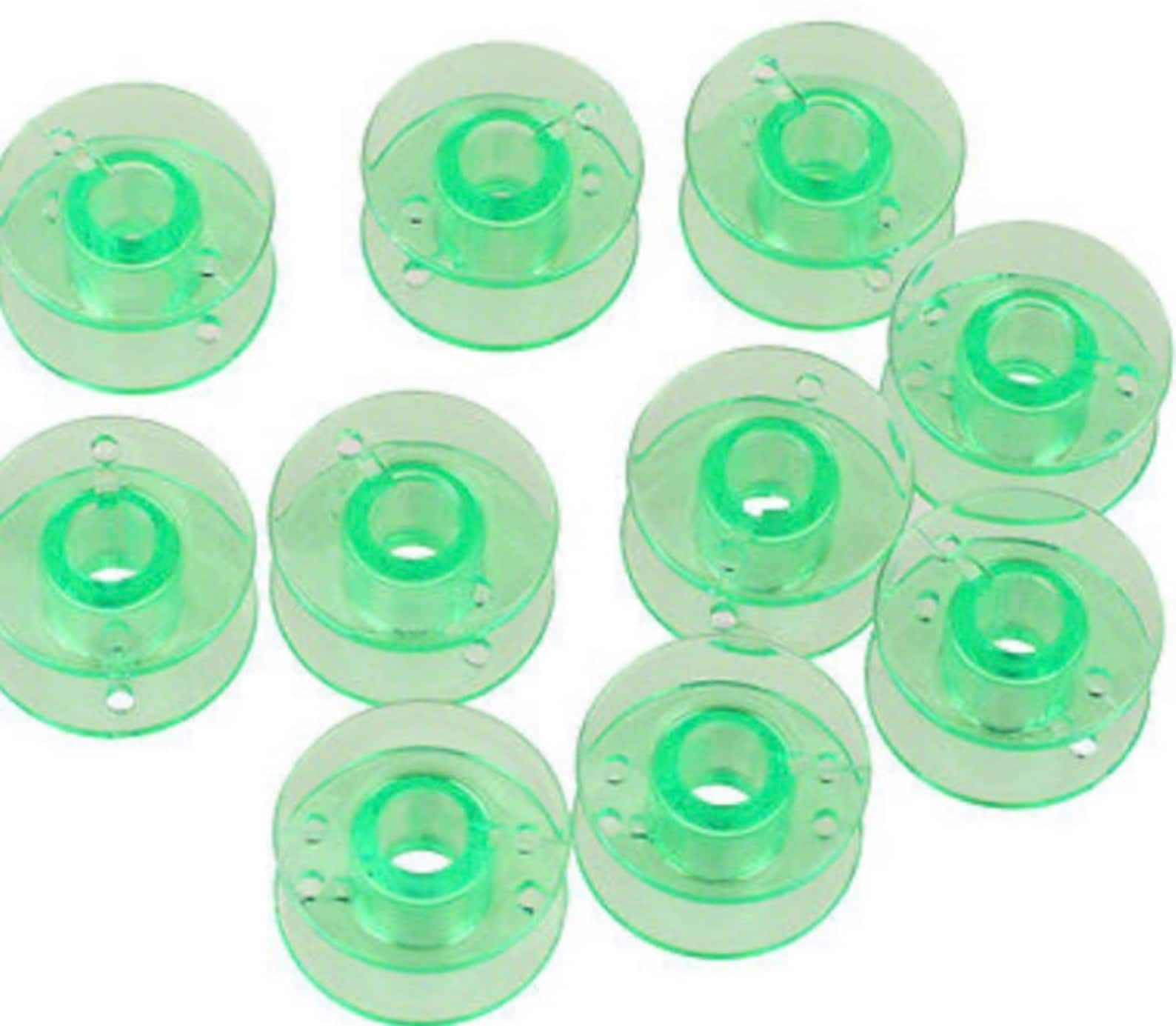 10 Pack Plastic Bobbin Class 15 for Singer Baby Lock Etsy