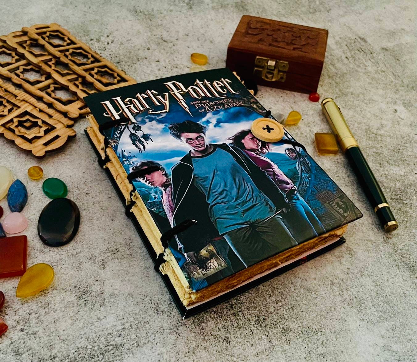 Harry Potter hardcover journal Grimoire Spell book of Etsy