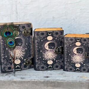 large blank spell book of shadows