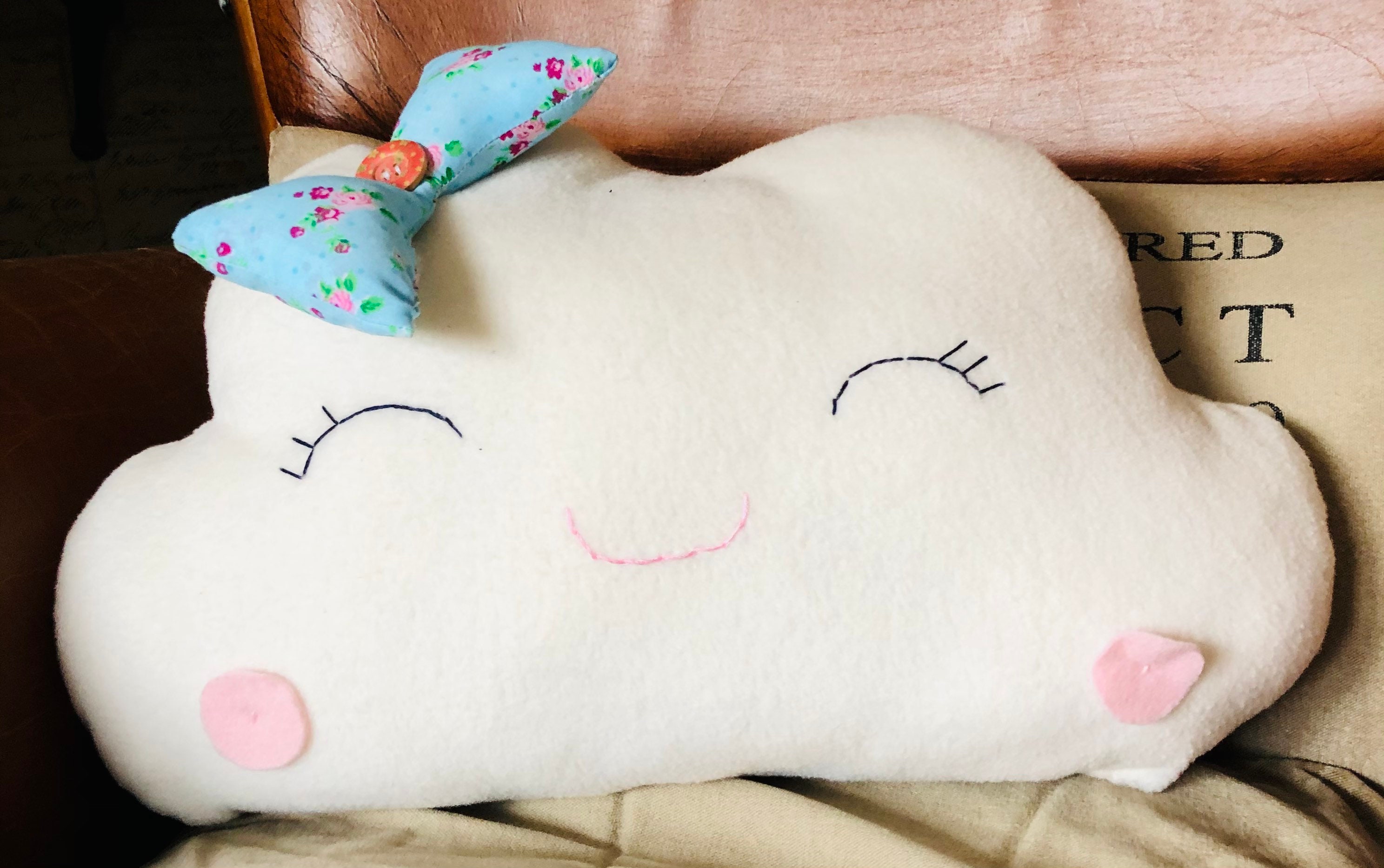 Nursery Room Décor Cloud Cushion Children's Cushion Etsy