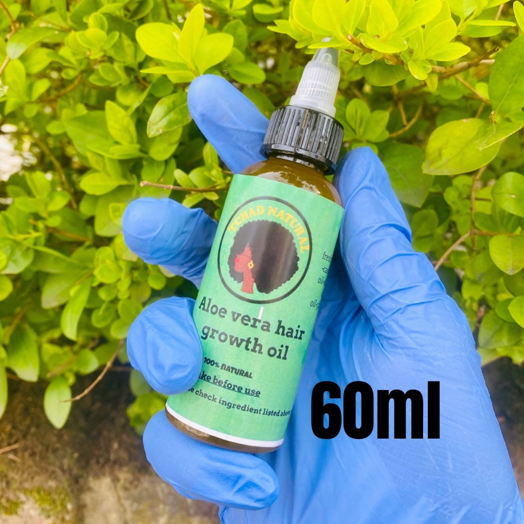 Aloe Vera Hair Growth Oil Supports Hair Growth Etsy