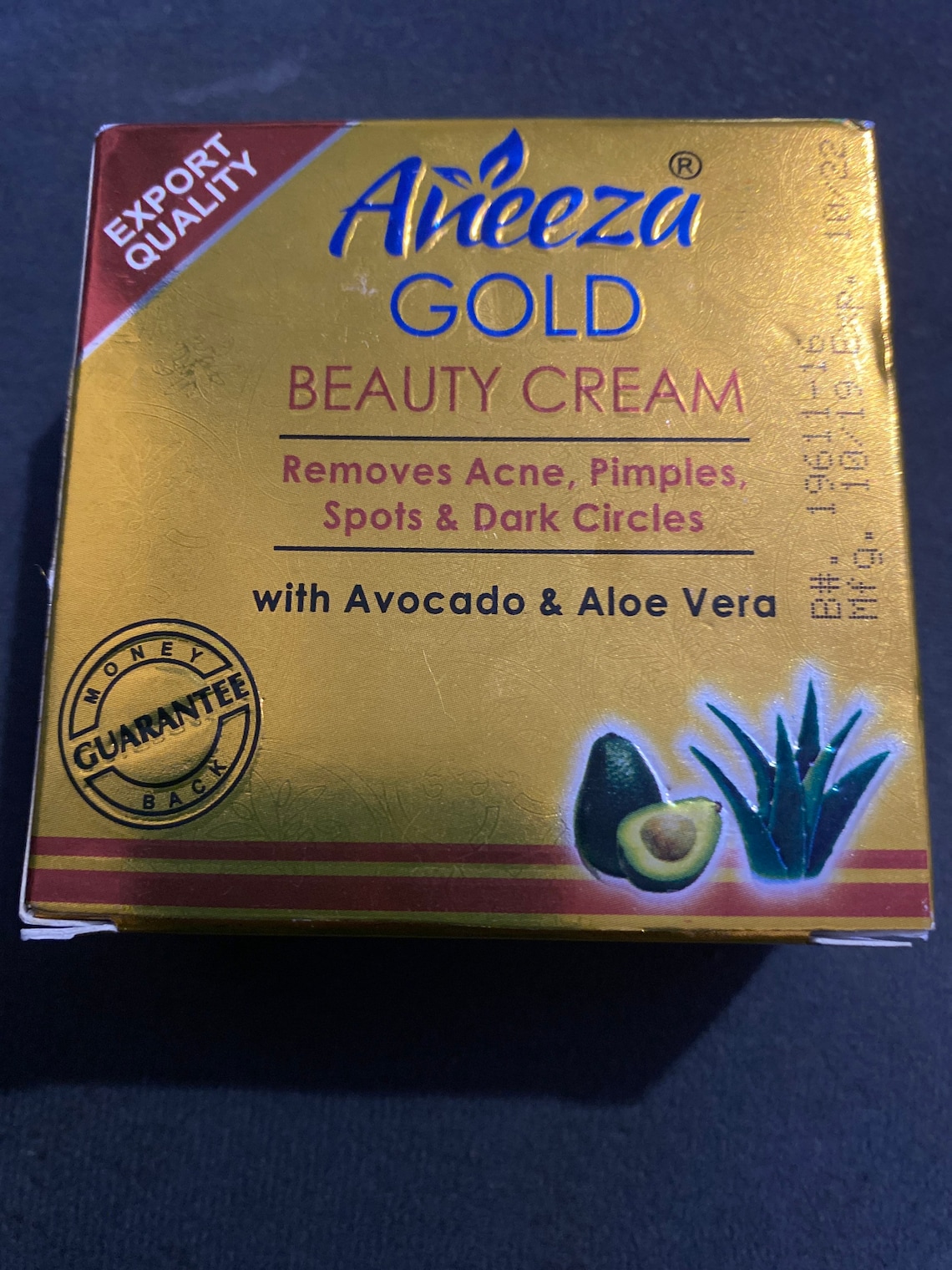 Aneeza Gold beauty face creamremoves Acnepimplesspots and Etsy