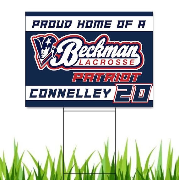 Customizable Sports Yard Sign Etsy