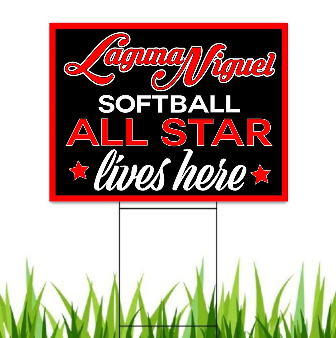 Customizable Sports Yard Sign Etsy