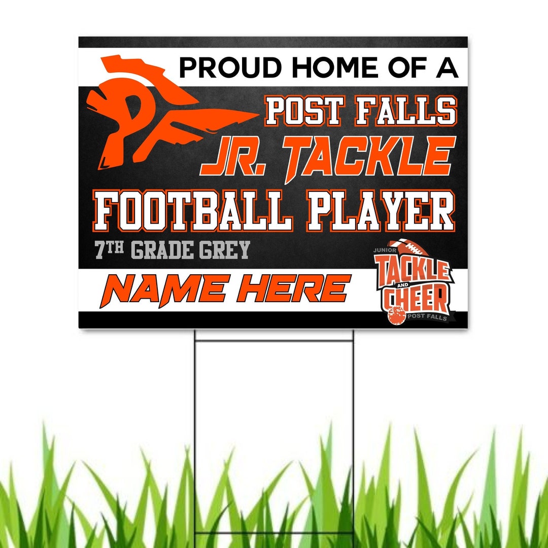 Customizable Sports Yard Sign Etsy