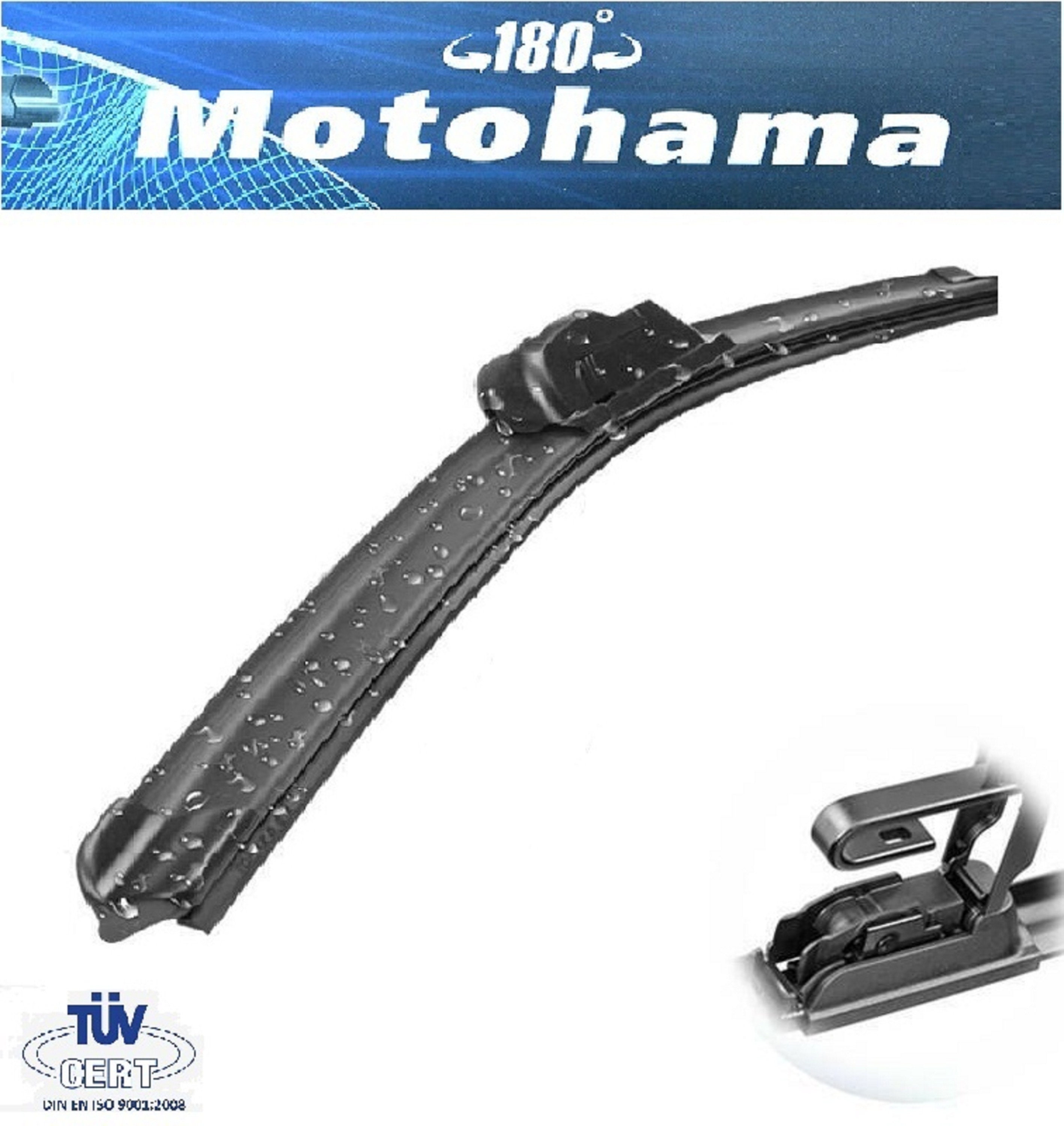 Aero Flat Wiper Blade Hook Arm Fit Front Wiper Blades Set Inch Etsy