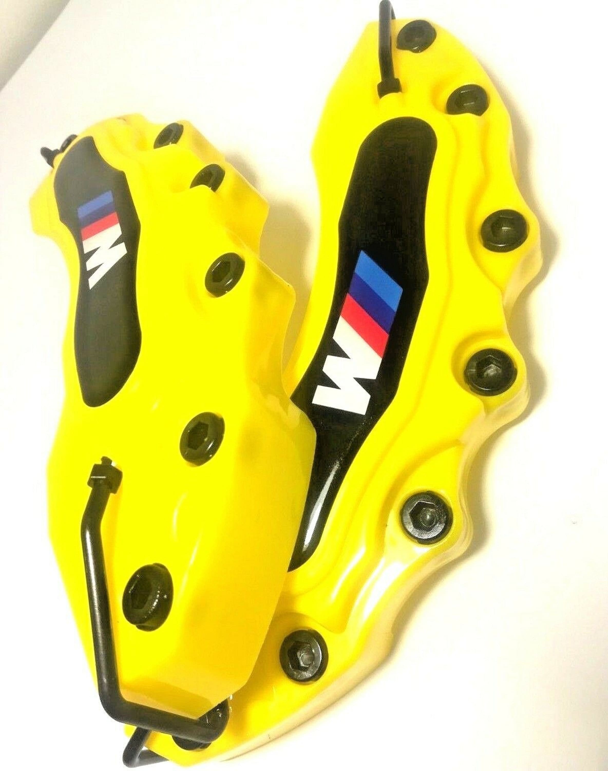 4x BMW M Brake Caliper Cover Front Rear Power Rim Wheel Set Etsy