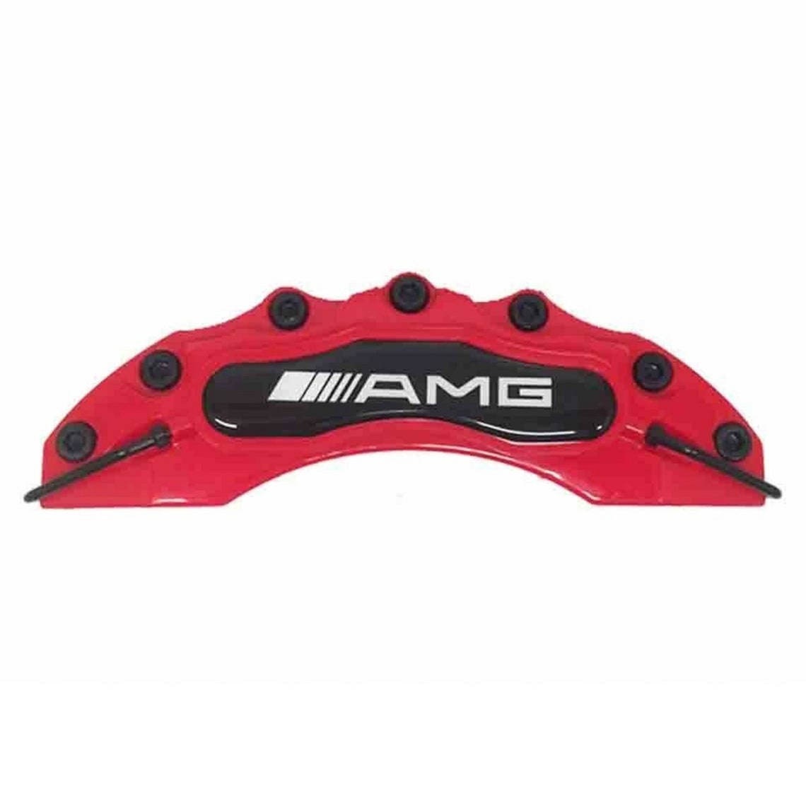Mercedes brake caliper covers set kit front & rear red amg Etsy