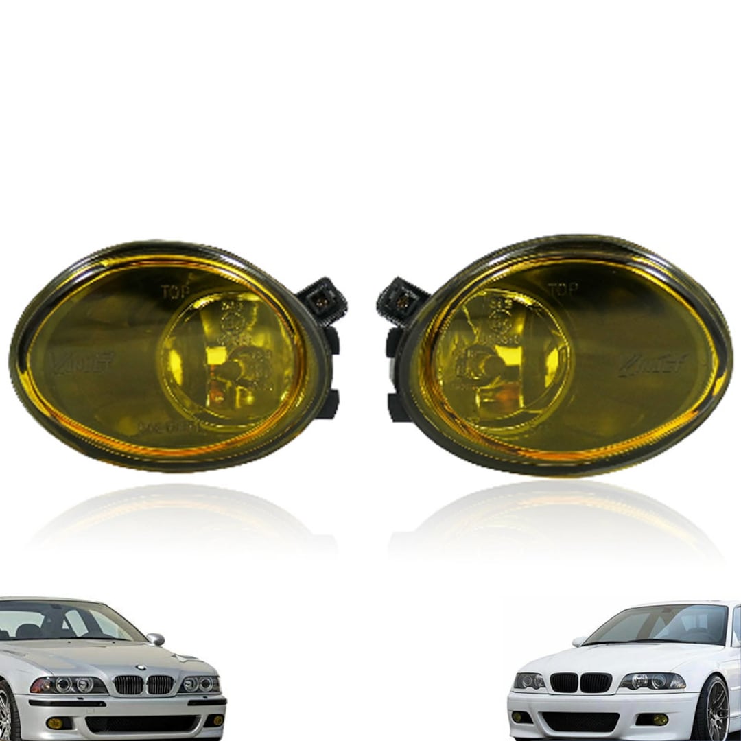 Mount Bank Udstyr Magnetisk 2x Yellow Fog Lights for BMW E46 M Sport & M3 E39 M Sport M5 - Etsy