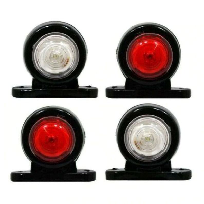 4x 12v 24v Led Rear Side Marker Lights Truck Lkw Trailer / Hgv Etsy