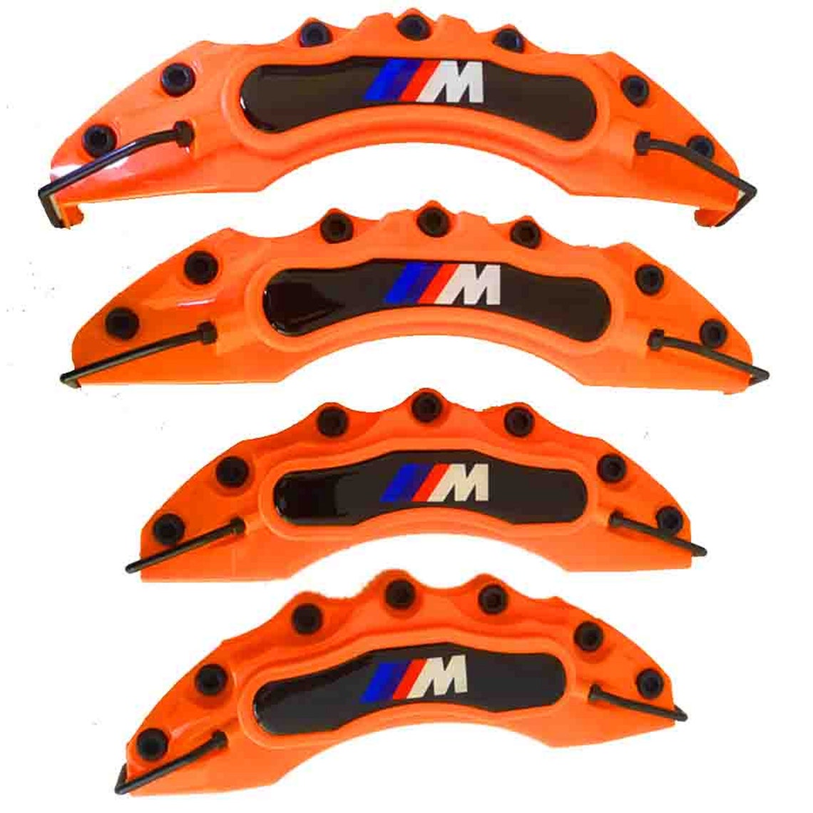 4x BMW M Brake Caliper Cover Front Rear Power Rim Wheel Set Etsy