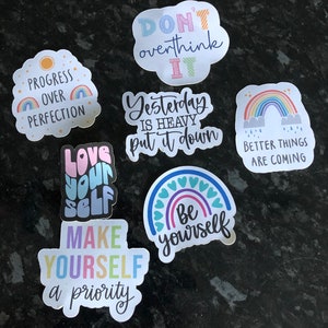 Adesivos de amor próprio